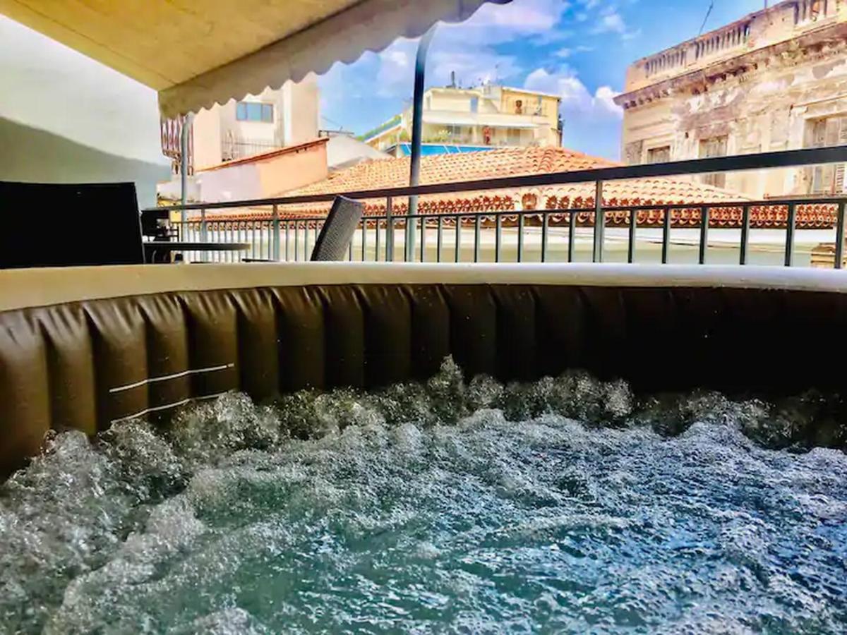 Openair Hot Tub/Big Balcony/Great Boutique Apt Atenas Exterior foto