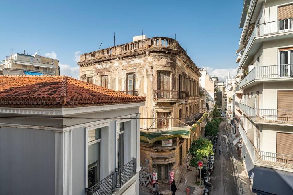 Openair Hot Tub/Big Balcony/Great Boutique Apt Atenas Exterior foto